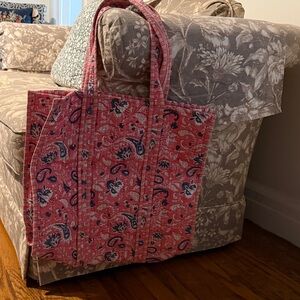 Paisley Pink Tote Bag